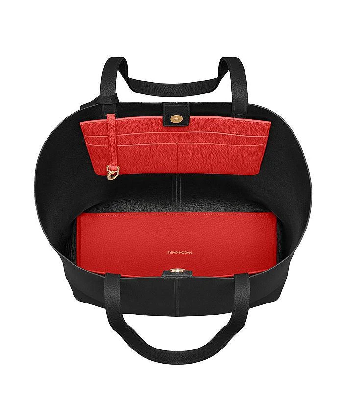 MAISON de SABRÉ Tall Leather Soft Tote Bag 8