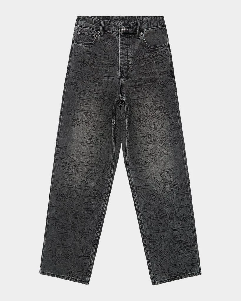 Ksubi Men's Maxx Stencil Stitch Jeans 1