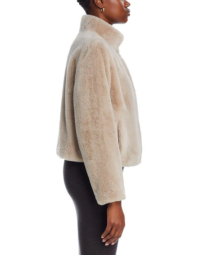 Velvet by Graham & Spencer Faux Fur Snap Front Jacket 4