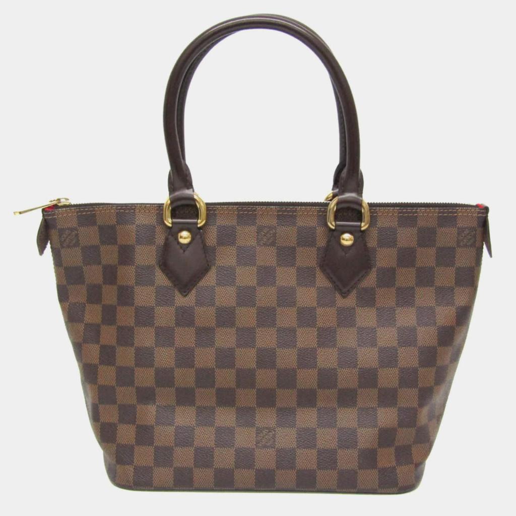 Louis Vuitton Louis Vuitton Damier Saleya Pm Handbag Ebene