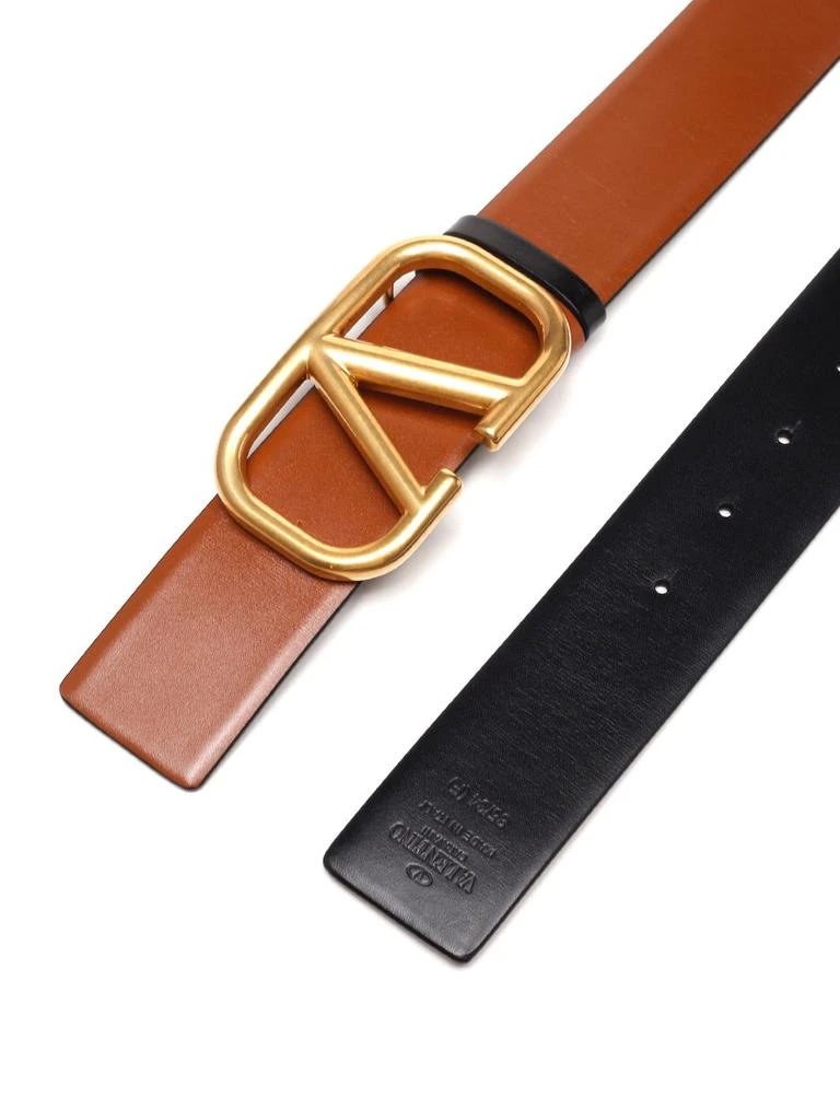 Valentino Valentino VLogo Plaque Reversible Belt 3