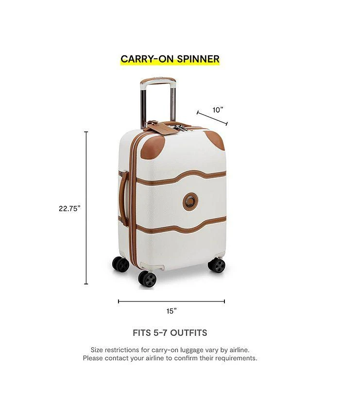 Delsey Paris Delsey Chatelet Air 2 Carryon Spinner Suitcase 15
