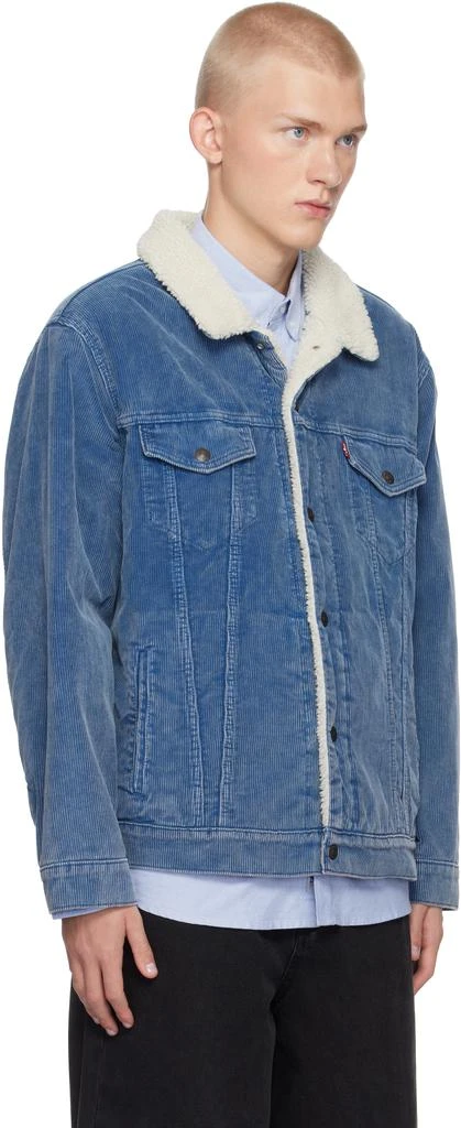 Levi's Blue Relaxed Fit Trucker Jacket 2