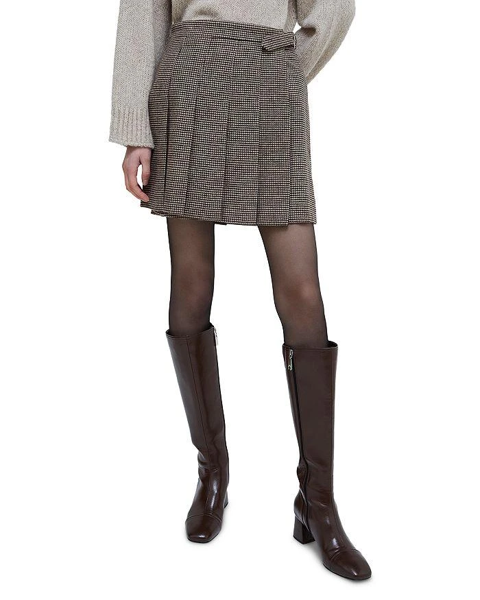 MAX&Co MAX & Co. Mammola Flannel Kilt Mini Skirt 1