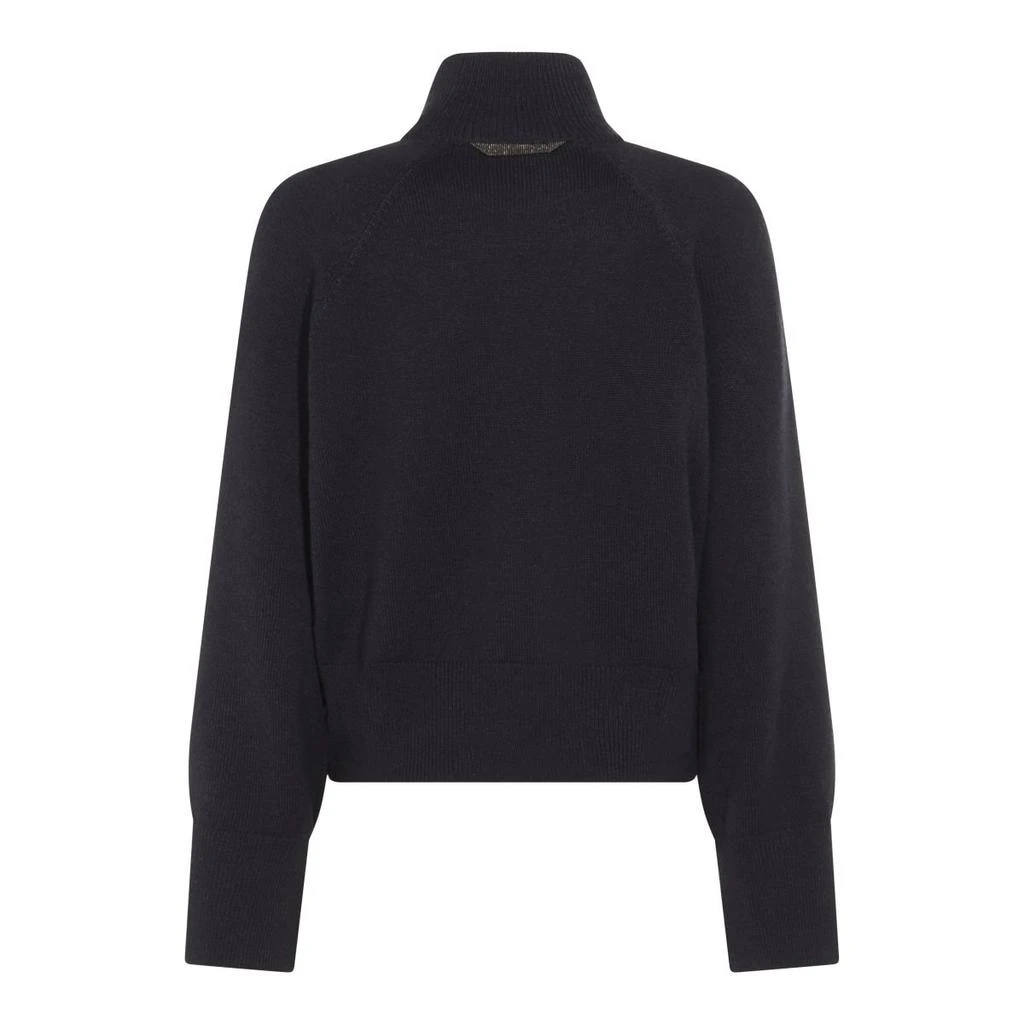 Brunello Cucinelli Brunello Cucinelli High Neck Knitted Jumper 2