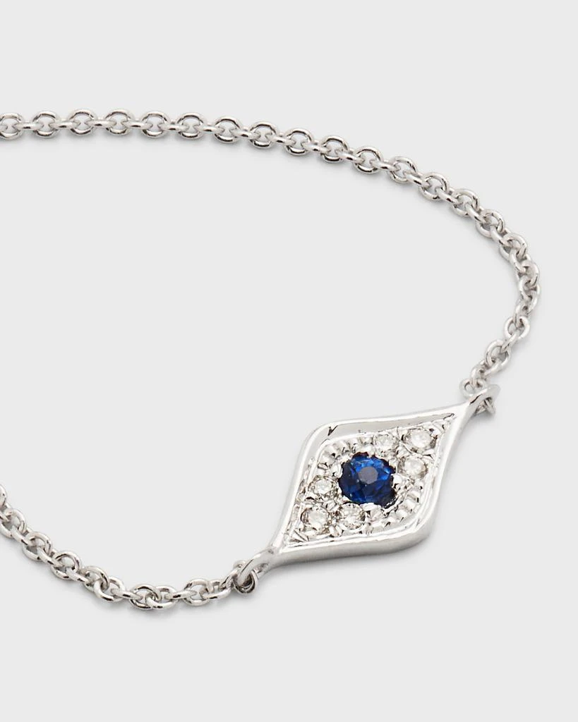 Sydney Evan Mini Diamond Evil Eye Bracelet 3