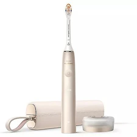 Philips Sonicare Philips Sonicare Prestige 9900 Power Toothbrush, Champagne, with Replacement Brush Heads 3