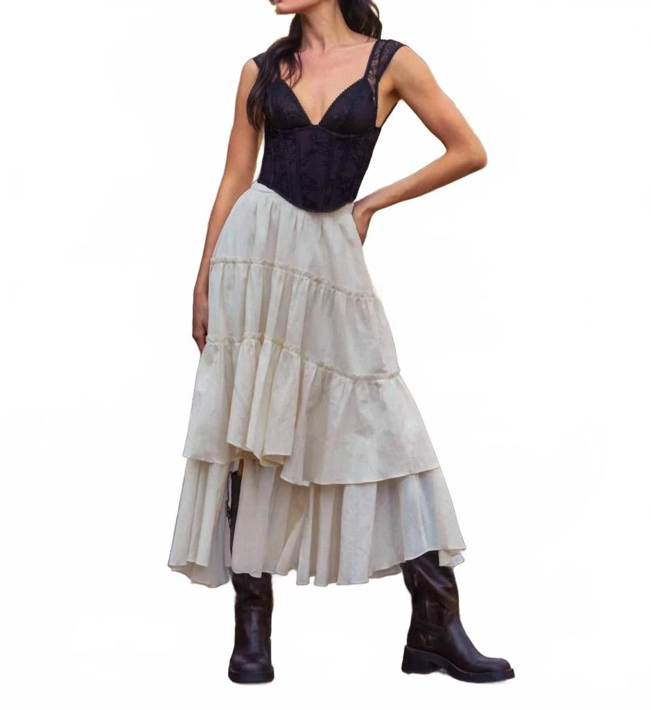Dress Forum Enchanted Lace Corset Top In Black - Lingerie - BeyondStyle