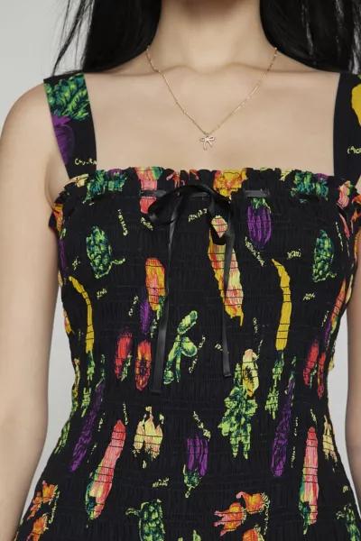 Kimchi Blue Kimchi Blue Suzette Smocked Mini Dress