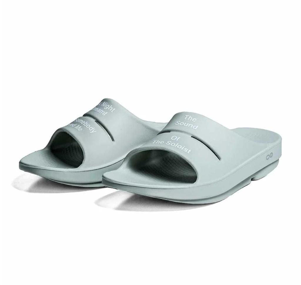 Shop Oofos X Takahiromiyashitathesoloist. - Men Slider Flip Flop