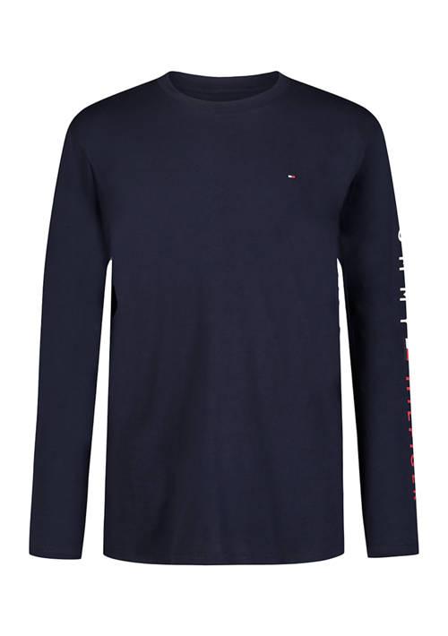 Tommy Hilfiger Hilfiger Boys 8 20 Tomas Long Sleeve T Shirt