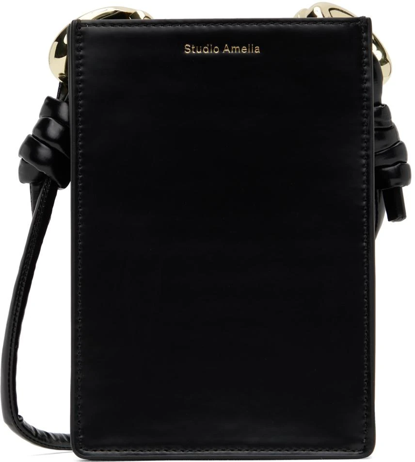 Studio Amelia Black Taralli Crossbody Shoulder Bag 1