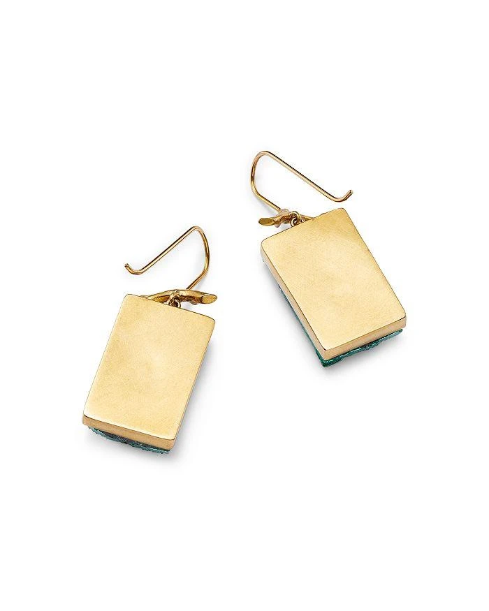 ANNETTE FERDINANDSEN DESIGN Annette Ferdinandsen 18K Yellow Gold Chrysocola Drusy Branch Earrings 4