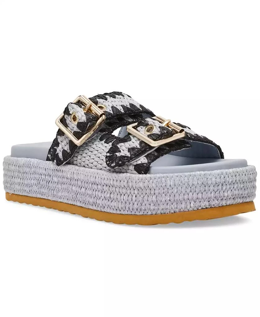 Steve Madden Women's Karrigan Platform Footbed Sandals 1