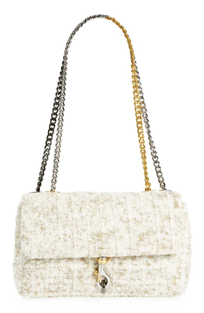 Rebecca Minkoff Medium Edie Bouclé Convertible Crossbody Bag 1