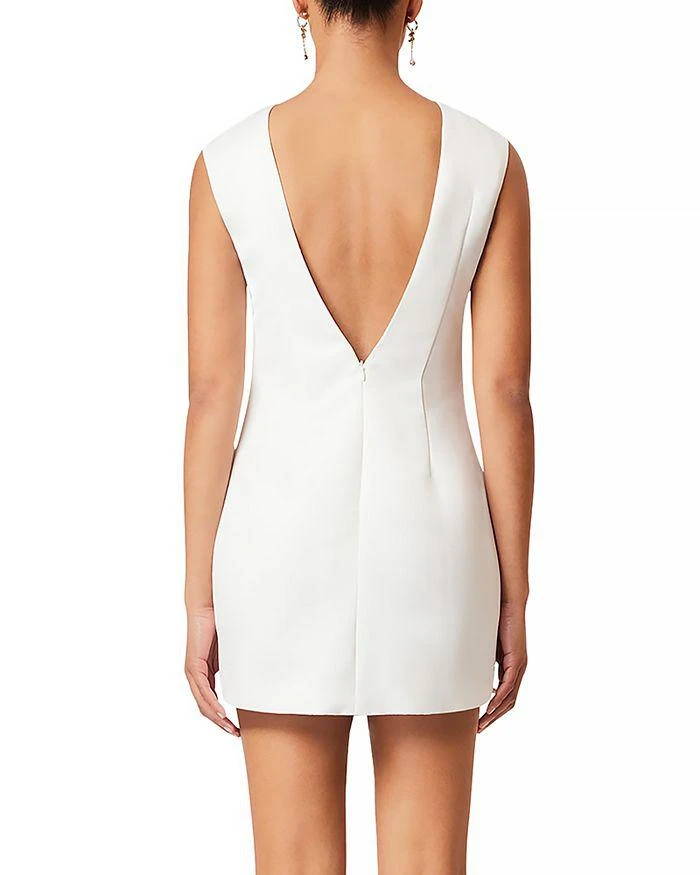 elliatt rattle knit dress Elliatt Kaia Square-Neck Textured Midi Dress