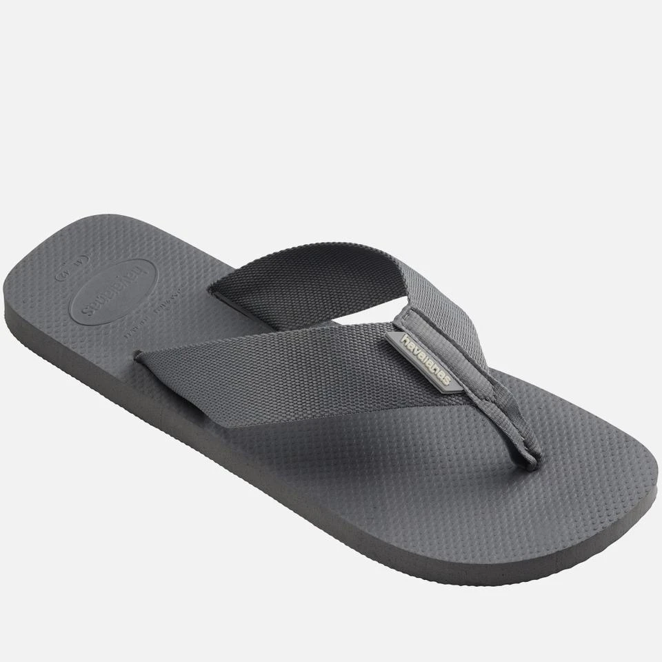 Havaianas HAVAIANAS MEN'S URBAN BASIC RUBBER CANVAS FLIP FLOPS 3