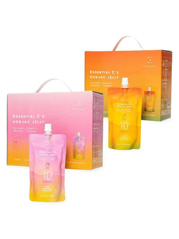 Everydaze 20-Pack Essential C's Peach & Mango Konjac Jelly 1