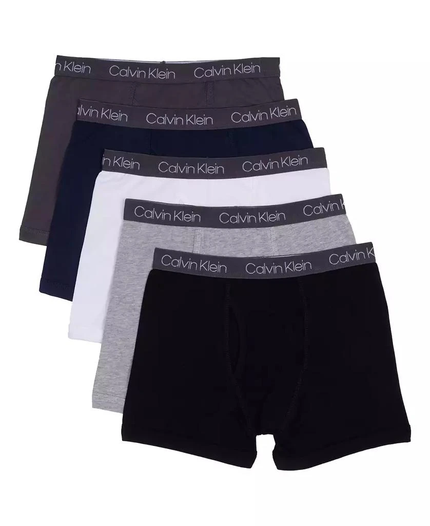 Calvin Klein Boys 8-20 Stretch Boxer Brief, Pack of 5
