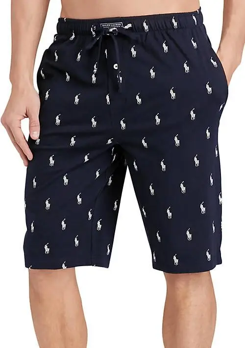 Ralph Lauren Allover Pony Pajama Shorts