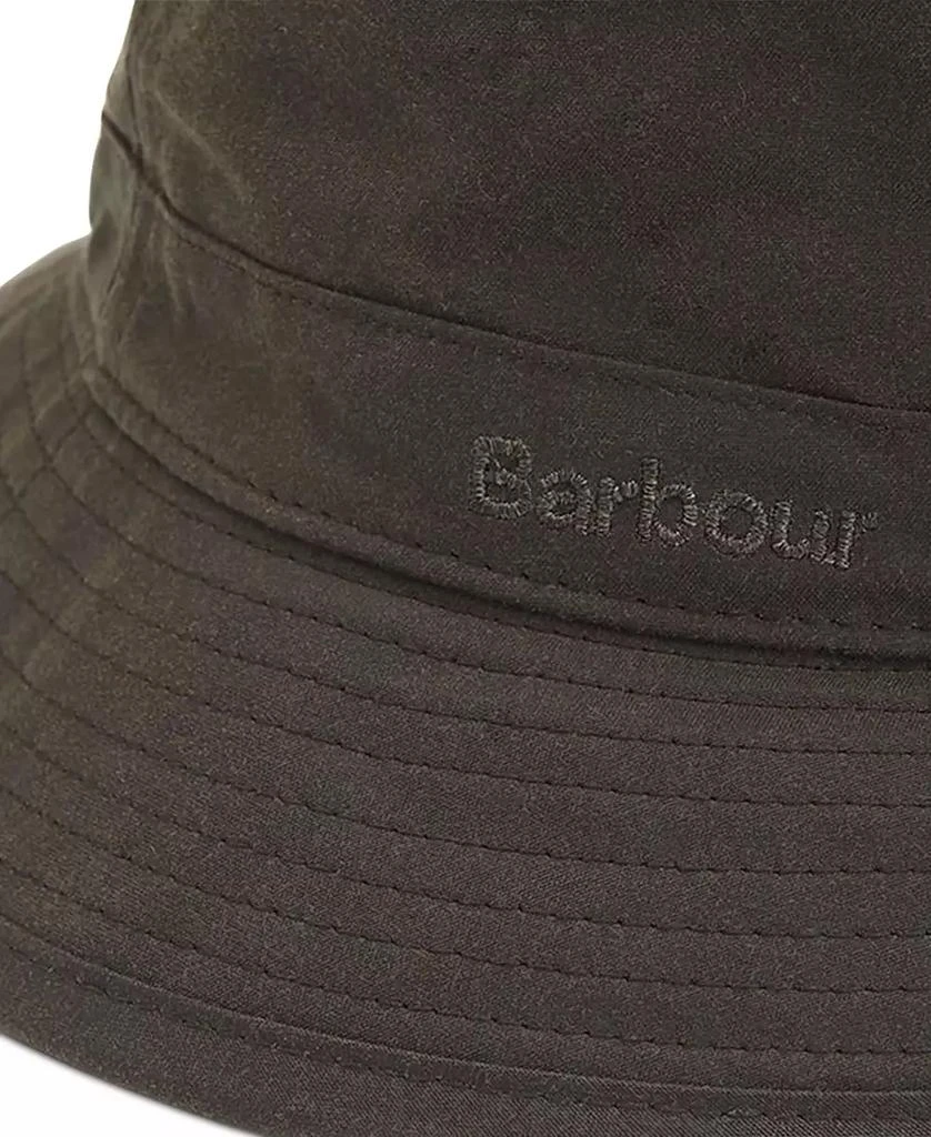 Barbour Men's Waxed Cotton Bucket Hat 4