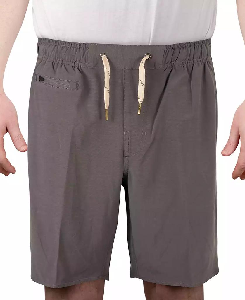 Vintage 1946 Men's Heathered Micro Shadow Windjammer Performance 9" Shorts