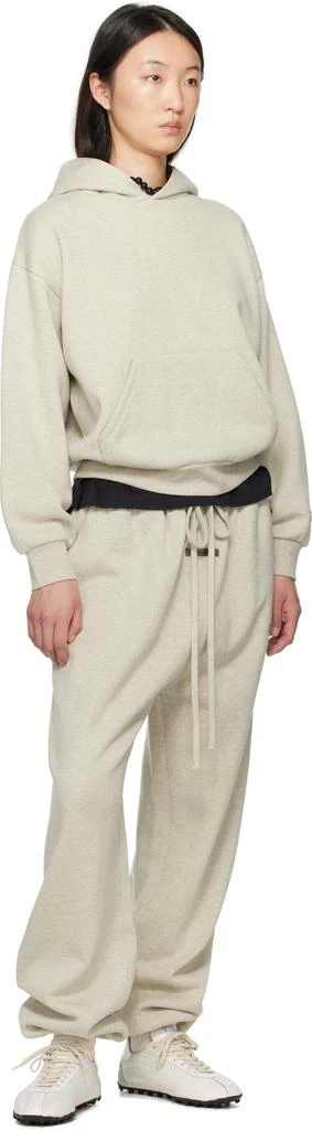 Essentials Beige Classic Sweatpants 4