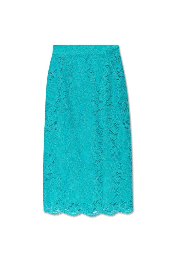 Dolce & Gabbana Dolce & Gabbana High Waist Lace Skirt 1
