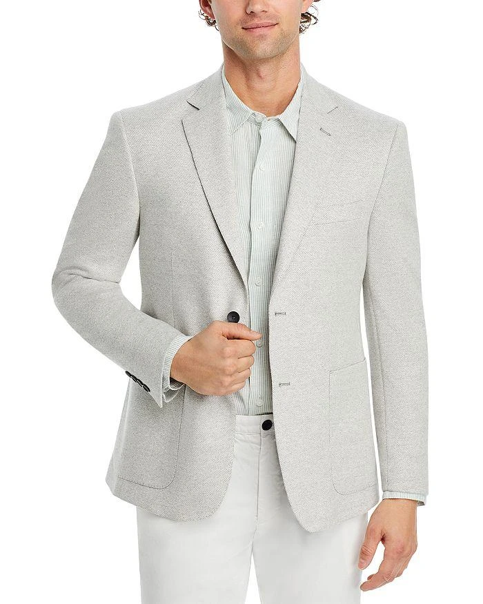 The Men's Store at Bloomingdale's Cotton & Linen Blend Jersey Soft-Construction Regular Fit Sport Coat - Exclusive 1