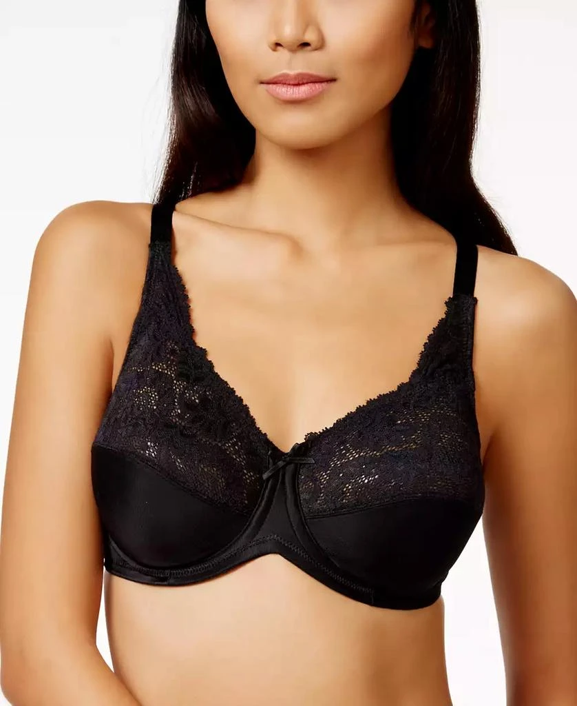 Bali Minimizer Comfort Lace Underwire Bra 428 1
