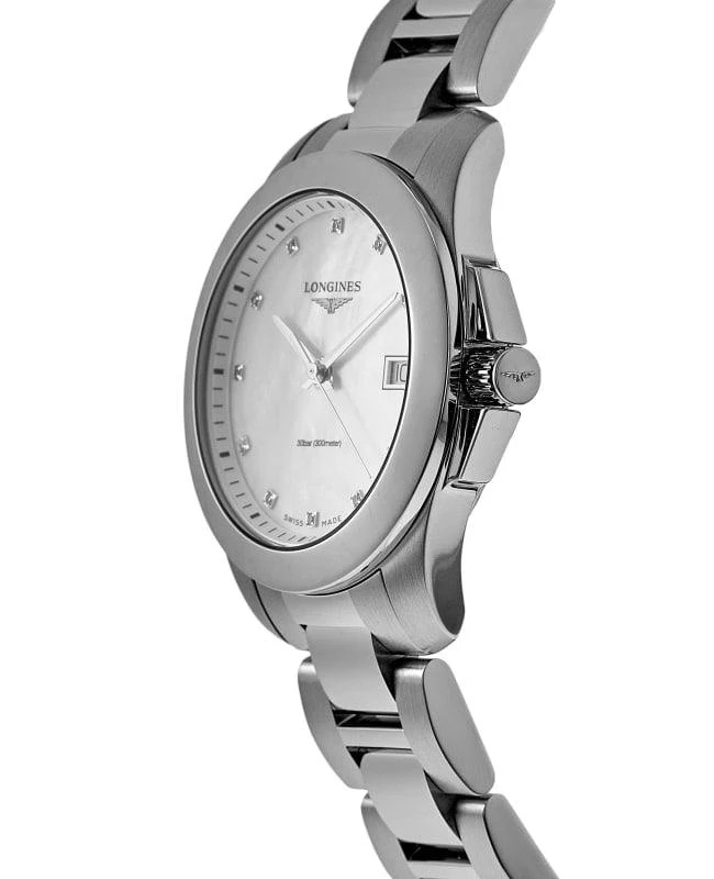 Longines Longines Conquest Mother of Pearl Diamond Dial Women's Watch L3.377.4.87.6 3