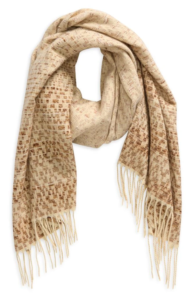 Treasure & Bond Woven Fringed Scarf 2