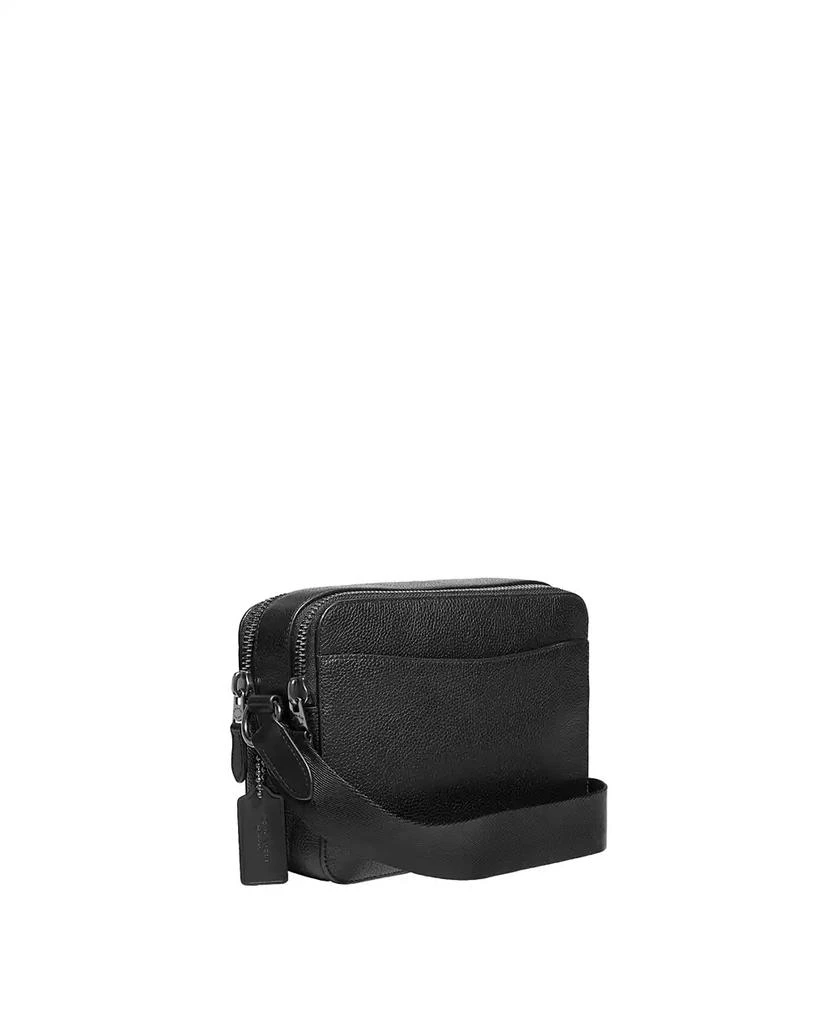 Coach Men's Pebble and Calf Leather Charter Crossbody 24 2