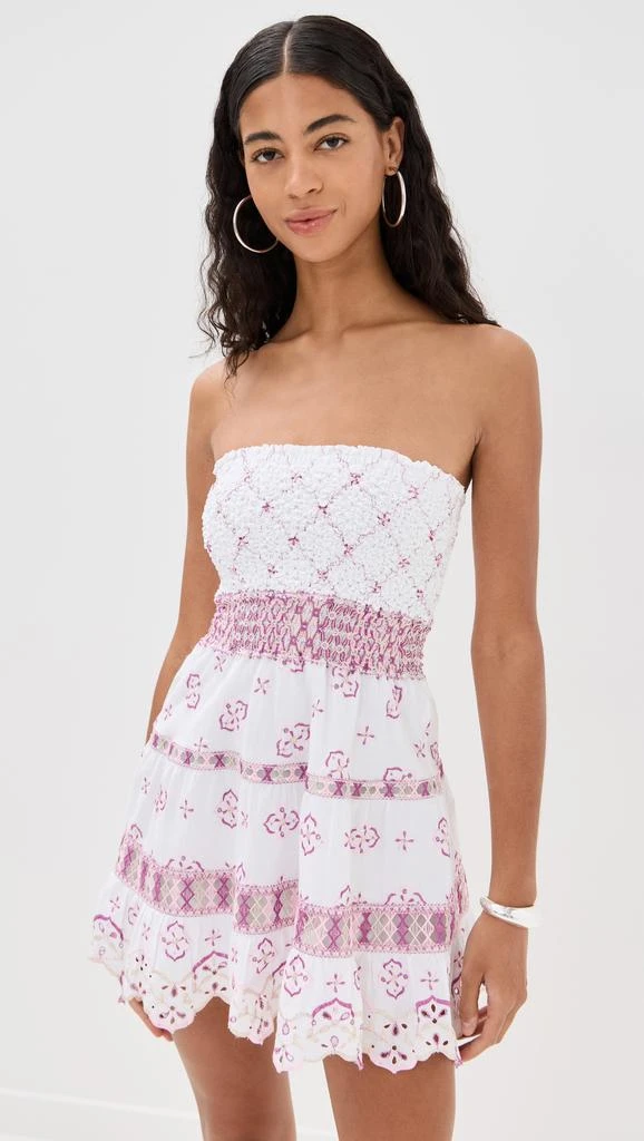 Temptation Positano Olona Embroidered Short Dress 6