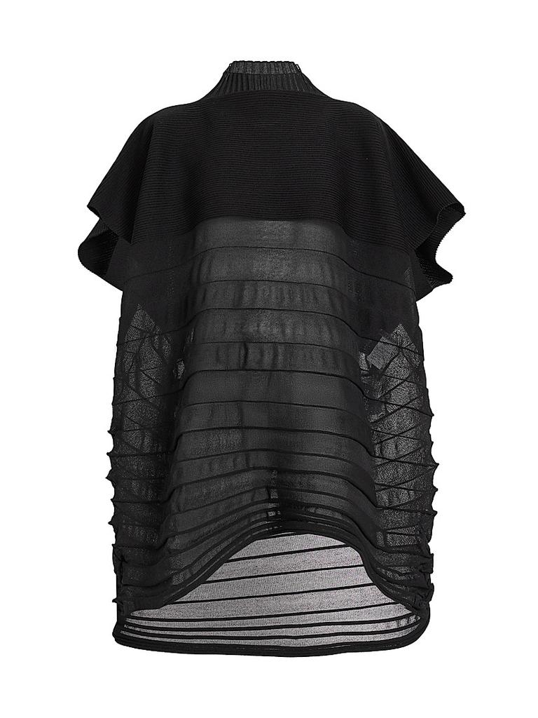 Issey Miyake Obscure Pleats Top - T-Shirts - Free Shipping