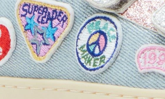 Steve Madden Hope Patches Denim Sneaker 7