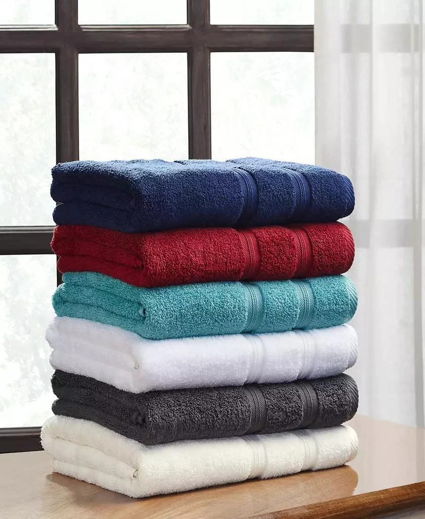 Superior Smart Dry Zero Twist Cotton 4-Piece Bath Towel Set 6