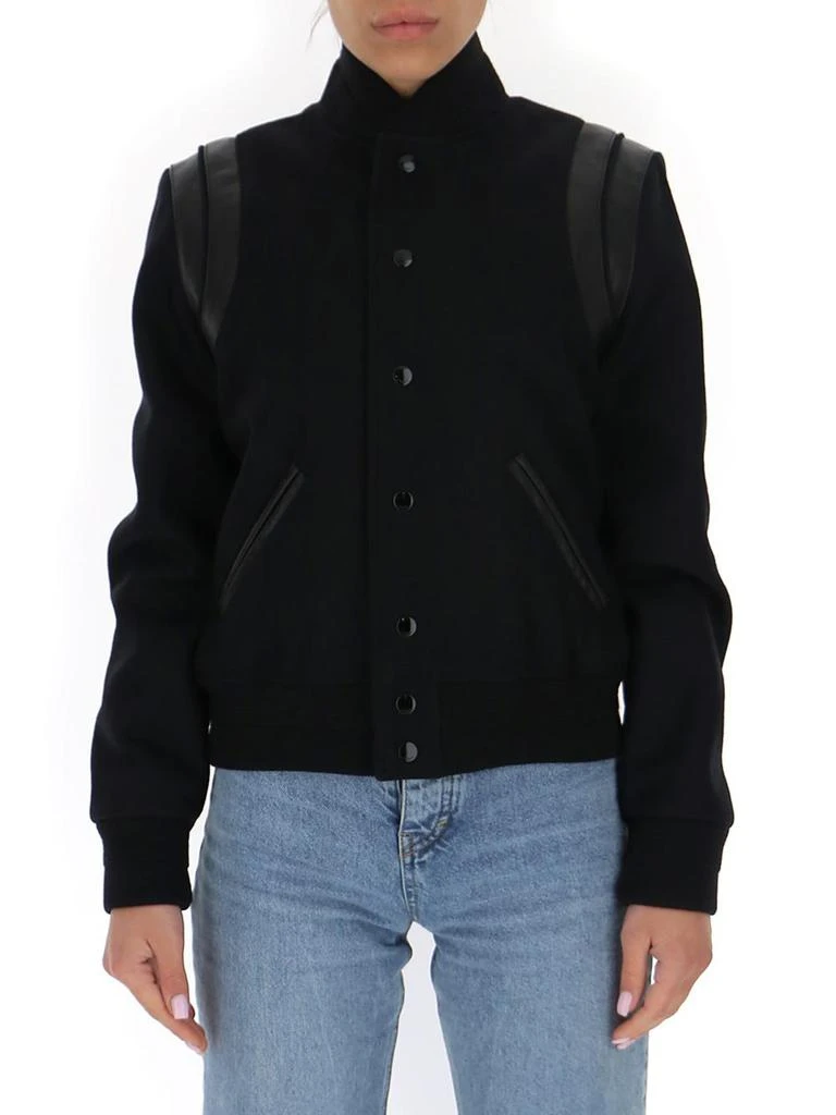 Yves Saint Laurent Saint Laurent Teddy Varsity Jacket 1