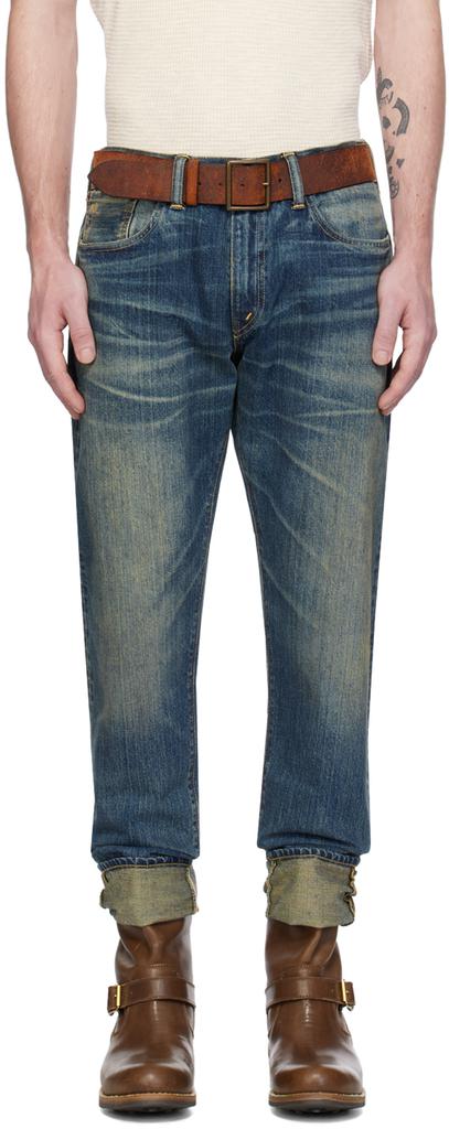 RRL Indigo Slim Fit Jeans