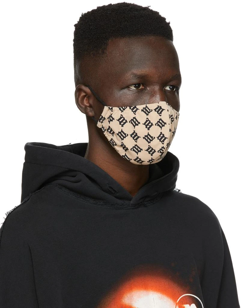 Misbhv Beige Monogram Face Mask 2
