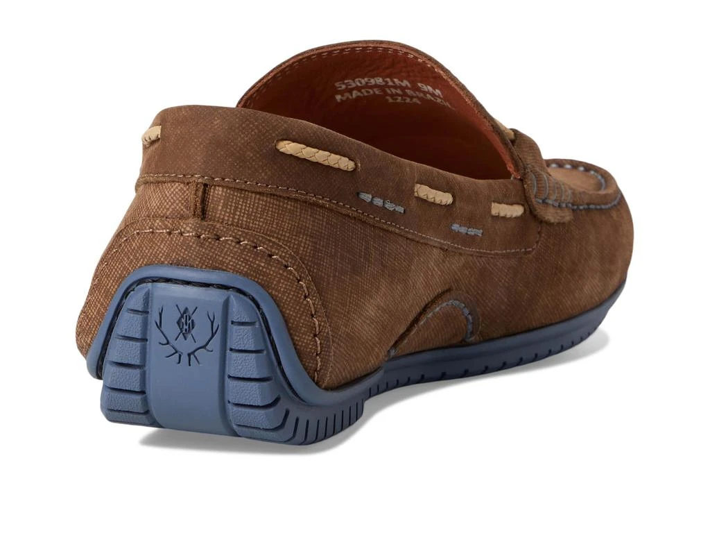 NEW MARTIN DINGMAN men’s bermuda braid loafers in cappuccino Martin Dingman Bermuda Braid Loafers - Business Casual Shoes  main image 4