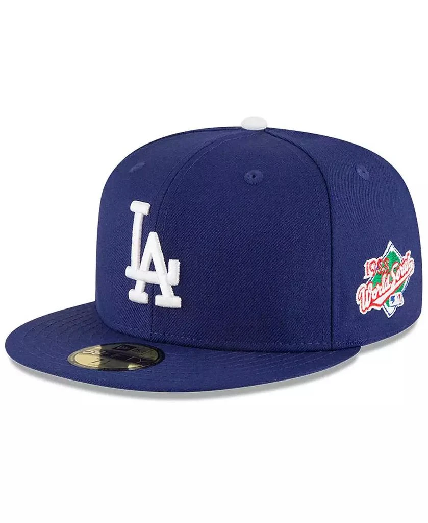 New Era Men's Navy Los Angeles Dodgers 1988 World Series Wool 59FIFTY Fitted Hat 1