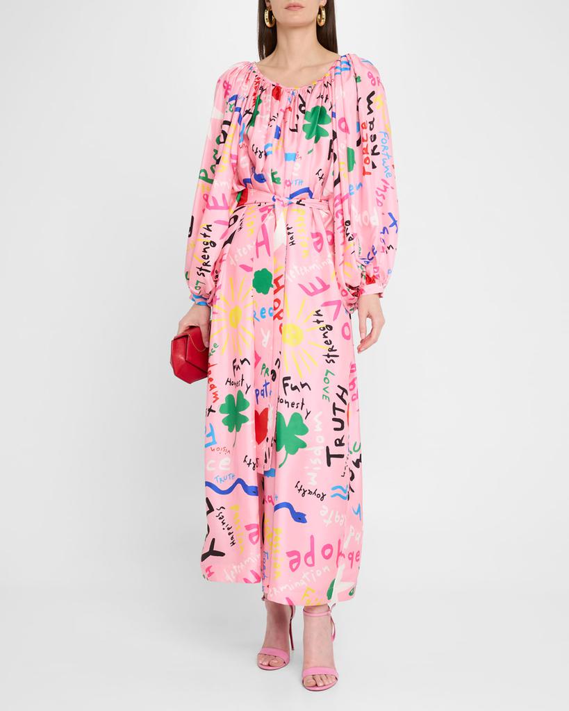 Rianna + Nina Reggina Kakanias Maxi Dress