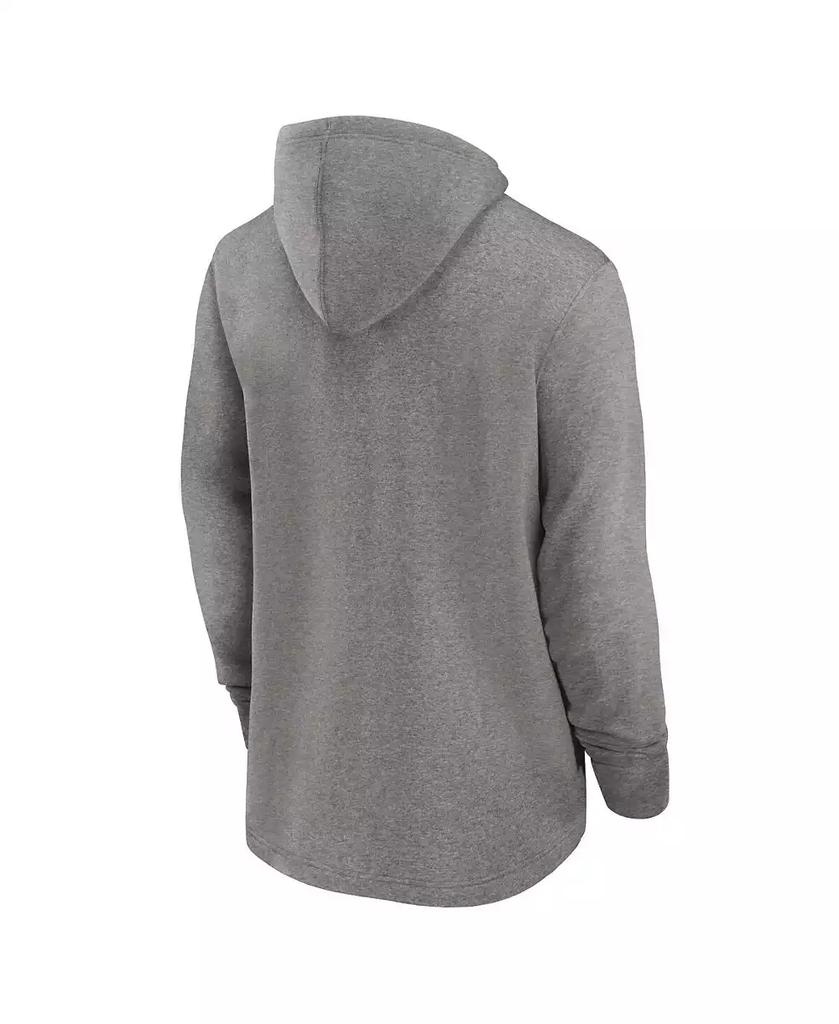 NIKE Men's Navy New England Patriots Fashion Color Block Pullover Hoodie