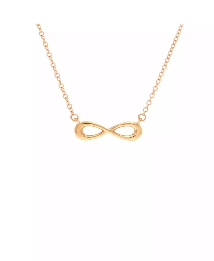 Pre-Owned Tiffany & Co Infinity Double Chain Pendant Necklace