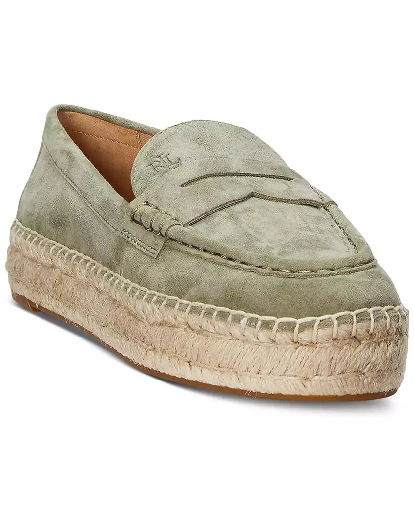 Ralph Lauren Women's Luize Espadrille Loafer Flats 1
