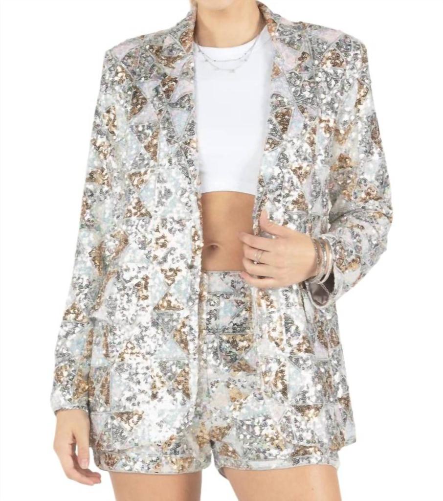Miss Me Miss Me - Shimmer on Blazer