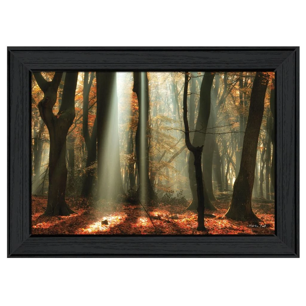 Hivvago Beam Me Up Black Framed Print Wall Art 2