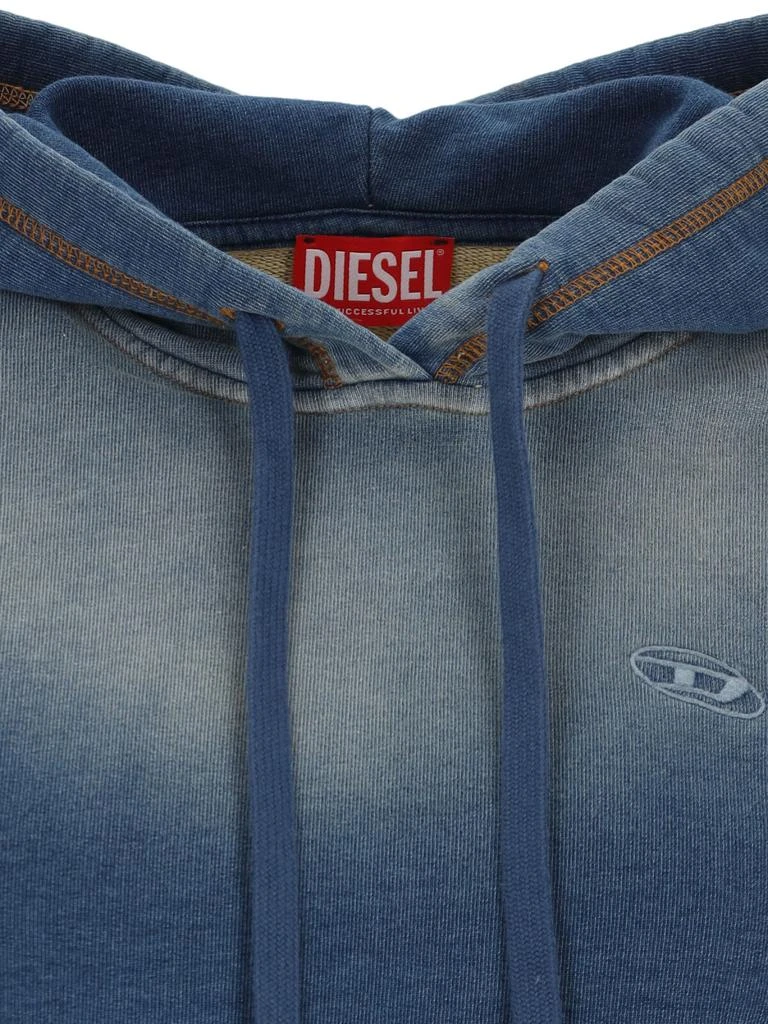 Diesel Cropped Hoodie 4