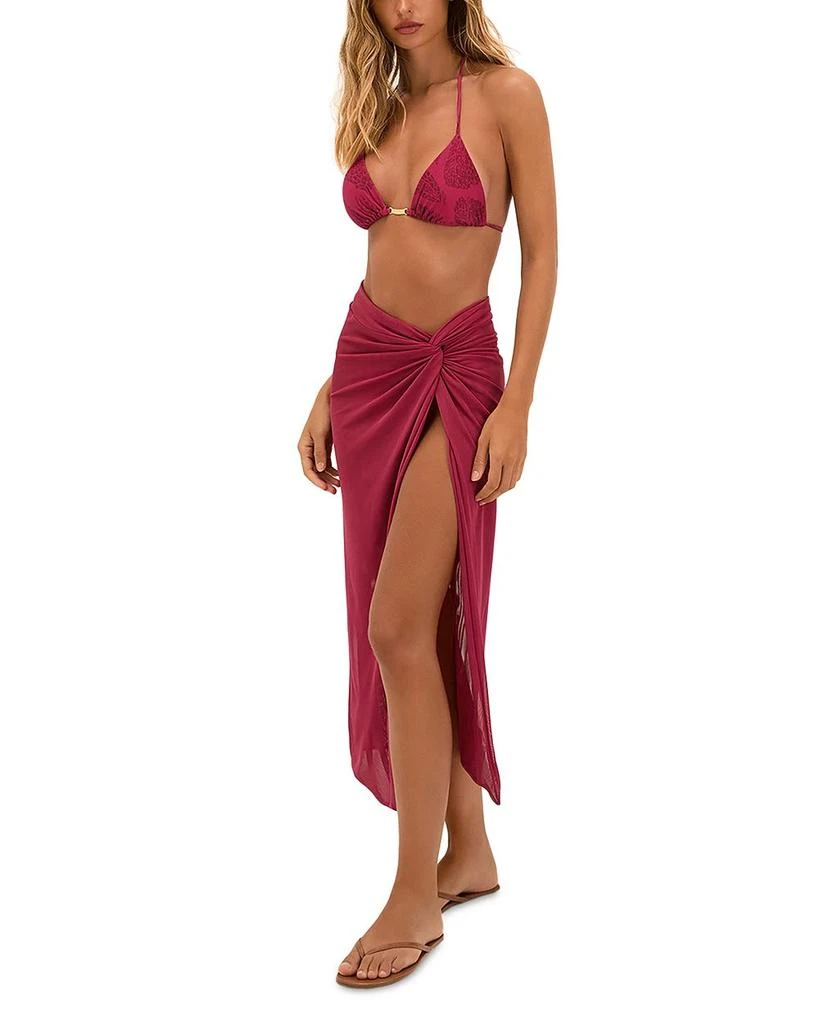 VIX PAULA HERMANNY Karen Midi Skirt Swim Cover-Up 1